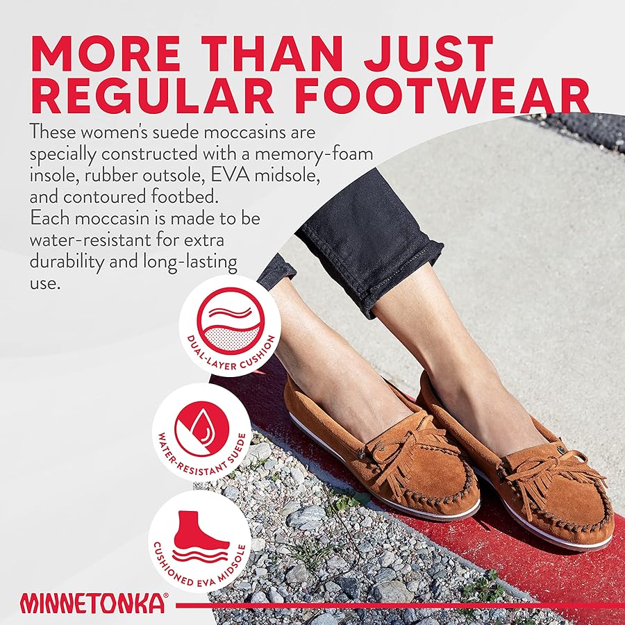 MINNETONKA KILTY PLUS スエードモカシン Kilty Plus – MINNETONKA公式オンラインストア